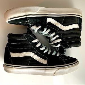 Vans high top Womens 8 red shoes